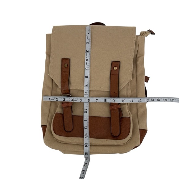 Quagga Tan Brown Vintage Tea Top Handle Adjustable Strap Purse Bag Backpack
